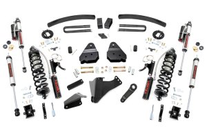 Ford F-350 Super Duty Suspension Lift Kit - Front - Rough Country - 6 Inch Lift Kit, Vertex Coilover, 2.5in Piston, 8-stage Adjustable - '05-'07 Ford F-350 Super Duty Suspension Lift Kit - Front - Rough Country - 6 Inch Lift Kit, Vertex Coilover, 2.5in Piston, 8-stage Adjustable - '05-'07